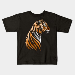 Tribal tiger Kids T-Shirt